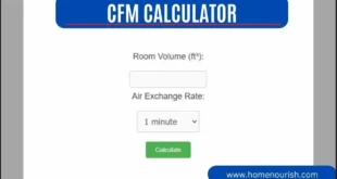 CFM Calculator