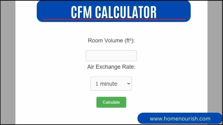The Perfect CFM Airflow Easy-to-Use Online Calculator