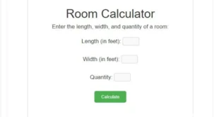 room square footage calculator
