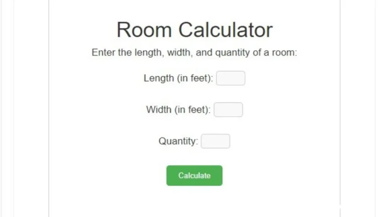 Find Out How Much Space You Really Have (Room Calculator Online)